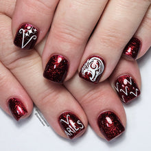 Load image into Gallery viewer, Stained Glass Red