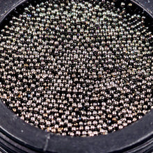Load image into Gallery viewer, Gunmetal Beads: Small