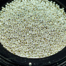 Load image into Gallery viewer, Silver Beads: Small