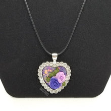 Load image into Gallery viewer, Double Rose Pendant