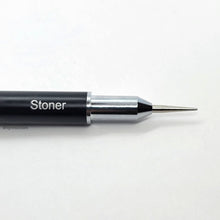 Load image into Gallery viewer, This dual ended stoner tool makes your whole set complete. Easily pick up stones, 3D elements and beads with the white end, and move them around with the metal end.
