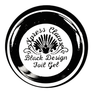 Black Design Foil Gel